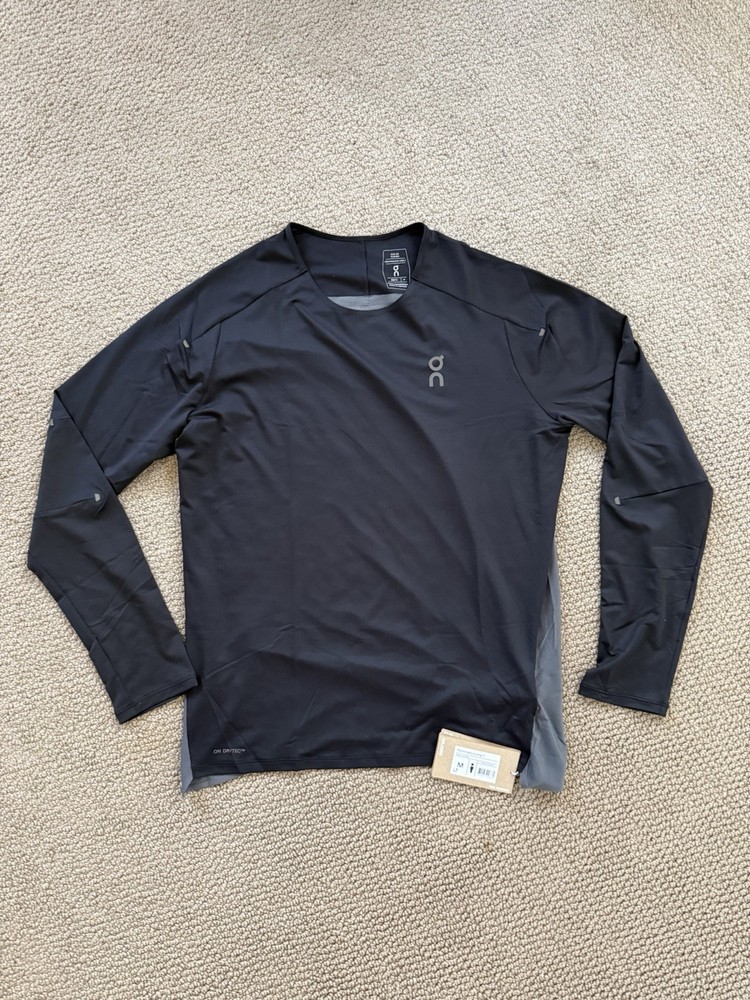 On Running Performance Long Sleeve T Black Men’s Medium NWT (retails $90)