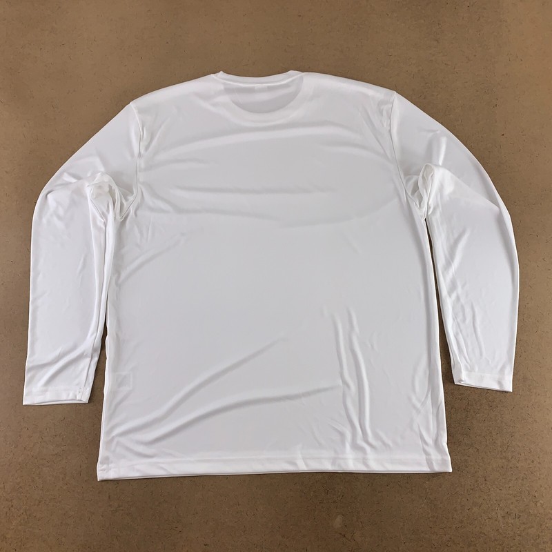Lot of 3 Sport-Tek Men's XL White Long Sleeve Posi Charge Competitor Tee ST350LS gallery