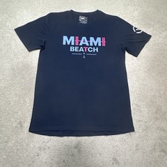 NWOT Virus Miami Beach Fitness Festival T Shirt Mens Medium Blue A3