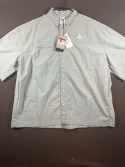 Nike ACG Orb Weaver UV Repel Short Sleeve Shirt Men’s Grey Sz Large NWT