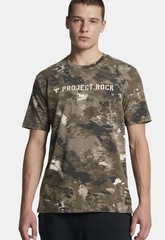 Under Armour Project Rock Veterans Day SS Shirt Men’s LARGE Camo Flag NWT
