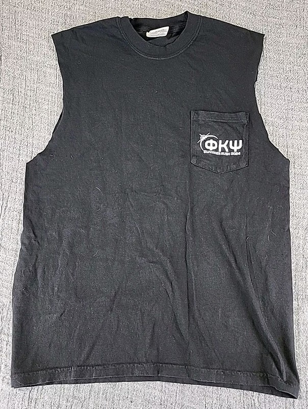Phi Kappa Psi Tank Top Summer Rush 2024 Astronaut Black Men's Size M Fraternity gallery