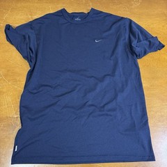 Vintage Nike Shirt Mens Large Blue Dri Fit Short Sleeve Y2K 90s Swoosh