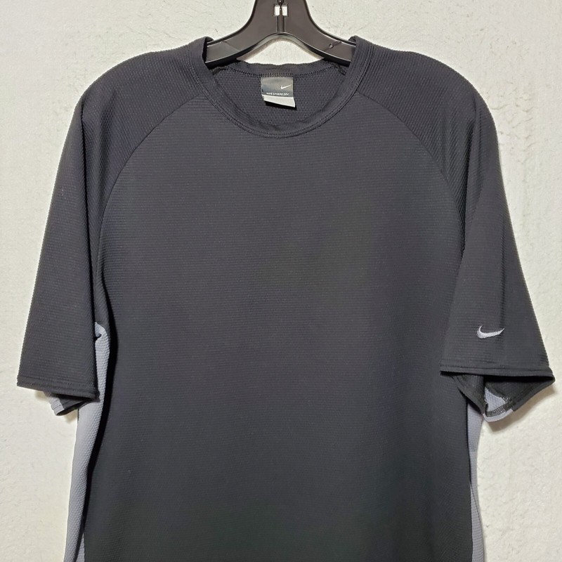 Nike Sphere Shirt Athletic Golf Pullover Men's Large Short Sleeve Snake Skin gallery