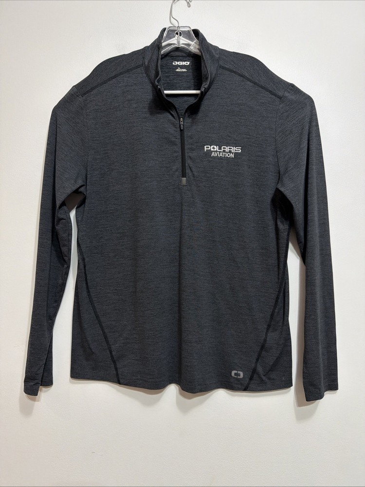 OGIO Endurance Men XL Stretch 1/4 Zip Tech Pullover Long Sleeve POLARIS Aviation
