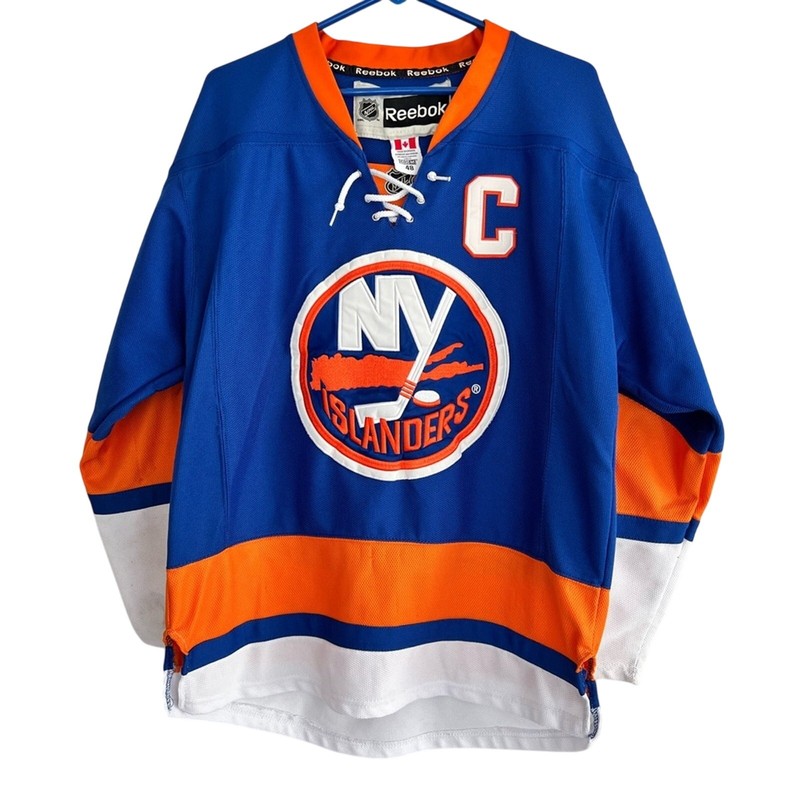 New York Islanders Authentic Reebok SEWN NUMBERS Jonathan Tavares Jersey Size 48 gallery