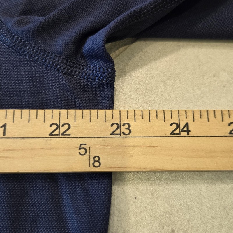 Rhone Pullover Mens Large Blue Quarter Zip Long Sleeve Performance Stretch Top gallery