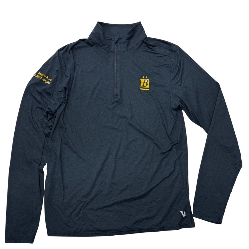Vuori Ease Performance Half Zip 2.0 Mens Medium Pullover V2001 Open Water gallery
