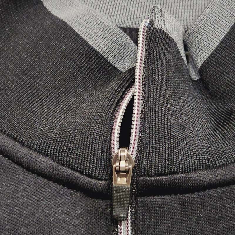 Nike Golf Dri-Fit Half-Zip Pullover Black & Gray Men Size Large See company Logo gallery