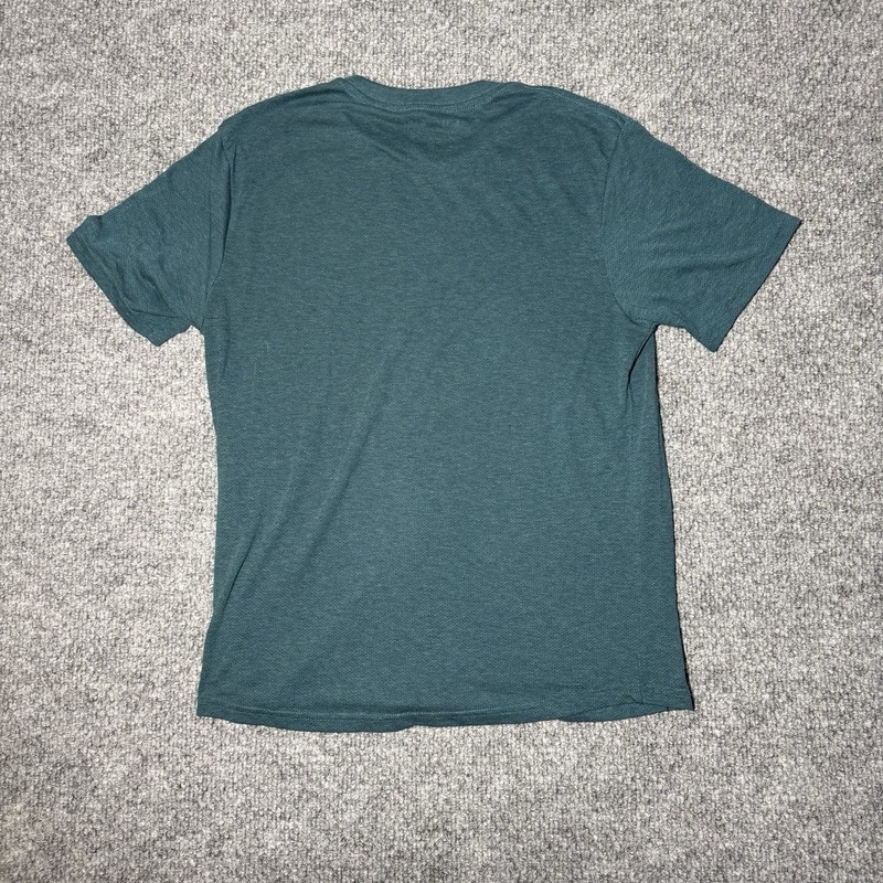 Municipal Shirt Active Sport Utility Gear Workout Gym Run Green Mens Sz Medium gallery