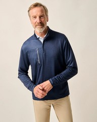 johnnie-O Spur Performance 1/4 Zip Pullover Navy