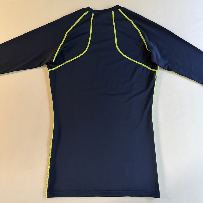 Athlio Compression Shirt Men S SLIM Contrast Stitching Performance Gym Shirt gallery