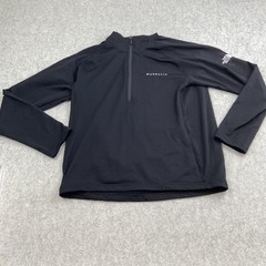 The North Face Pullover Mens Large Black 1/4 Zip Magnolia Long Sleeve Shirt