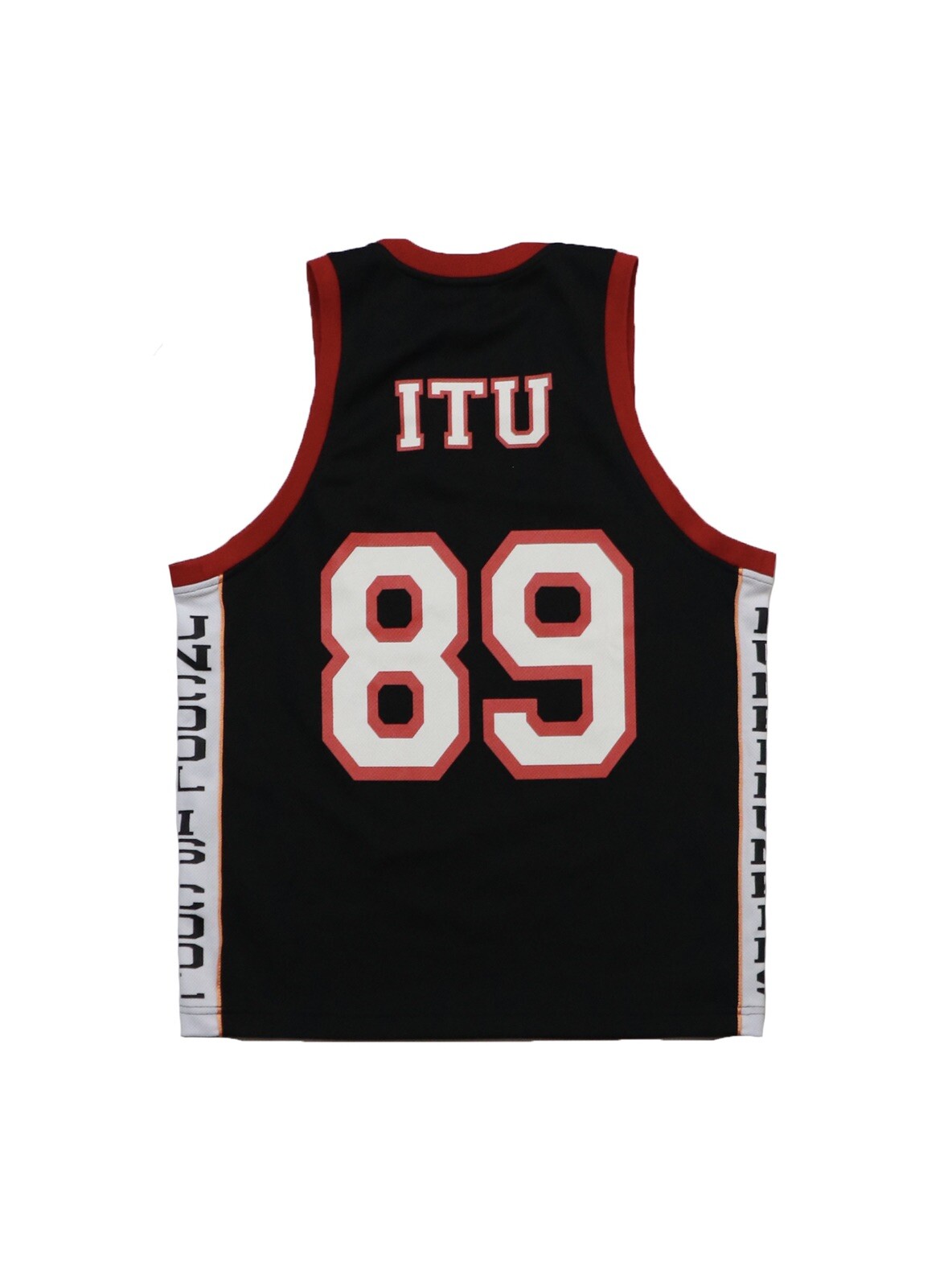 PUNK DRUNKERS Blazing Eyeball Miami Heat Inspired Jersey Black Size Medium gallery