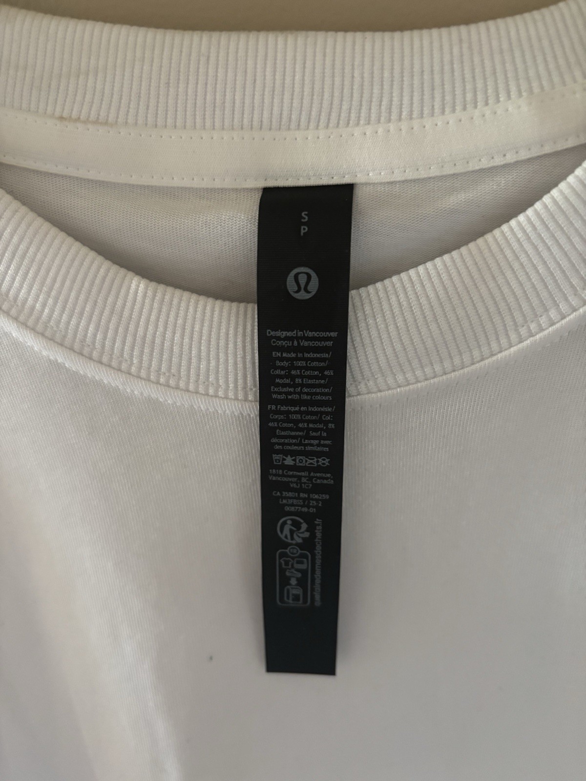 Lululemon Men's Heavyweight Cotton Jersey T-Shirt Size Small gallery