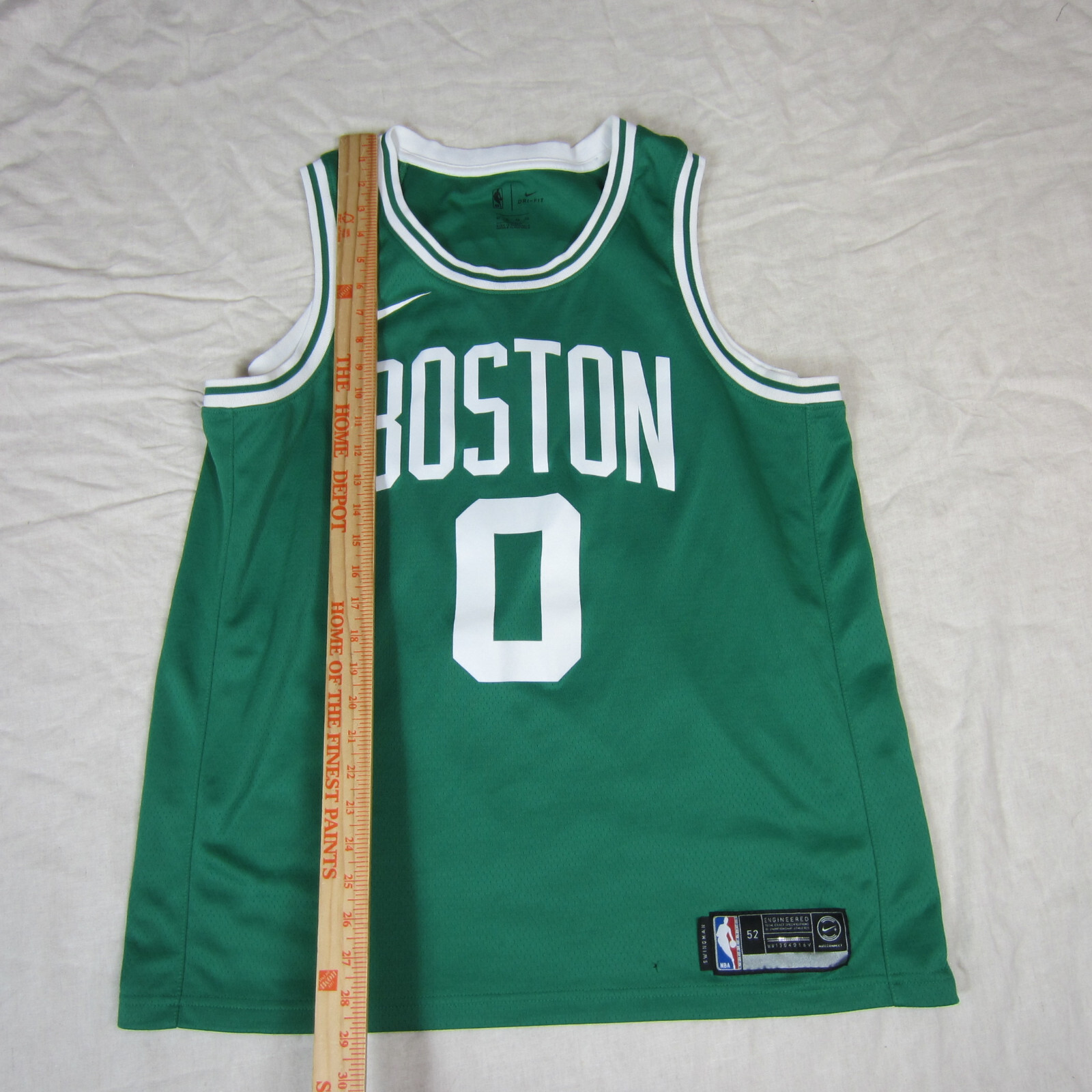 Boston Celtics Jayson Tatum #0 NBA Nike XL Basketball Jersey Swingman Green gallery