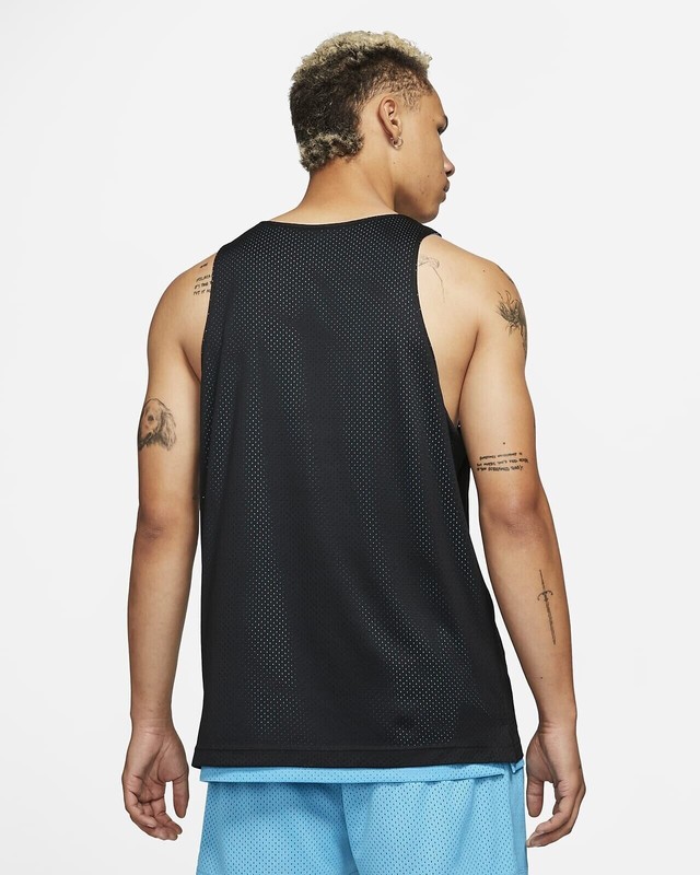 Men’s Large - Nike Space Jam Reversible Basketball Jersey DJ3894-434 Blue/Black gallery