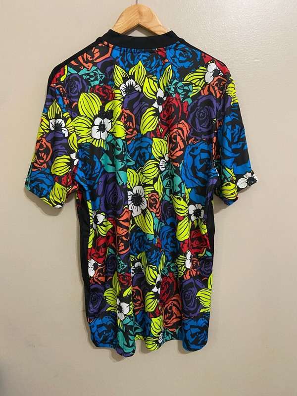 Adidas Tiro All Over Flower Print Multicolor Soccer Jersey HC3929 Men's S NEW gallery