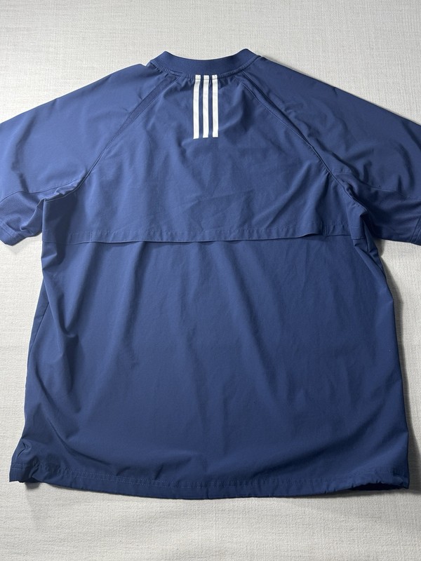 Adidas Men’s 1/4 Zip Pullover Blue Large Athletic Running Top gallery