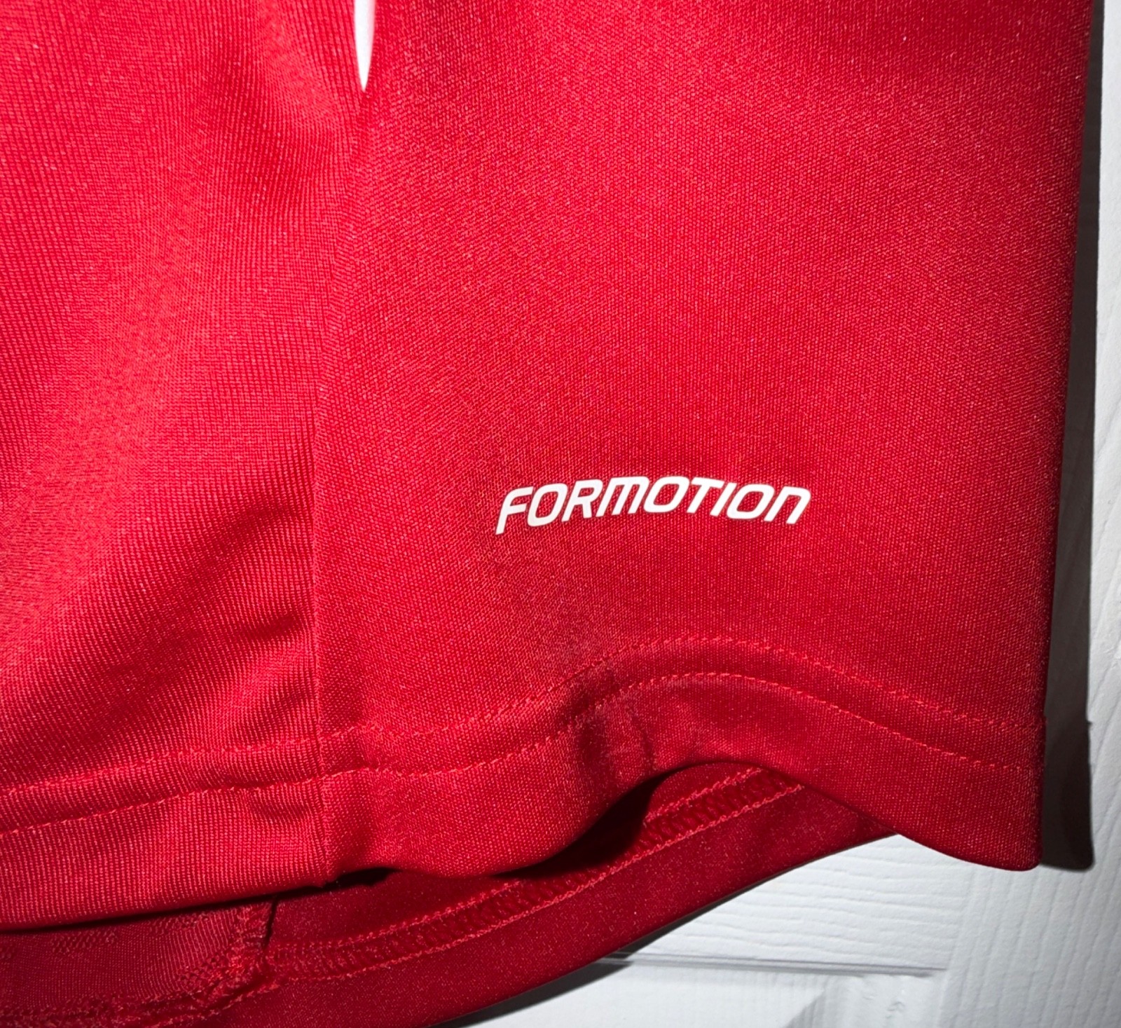 Adidas Red and White Climacool Formotion XL Men's Short Sleeve Shirt (10) gallery