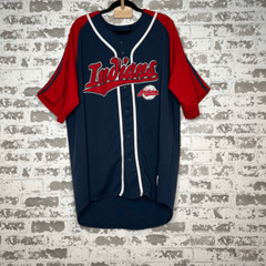 True fan vintage/ retro Cleveland Indians jersey