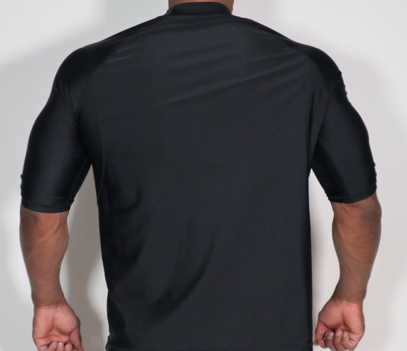 MEN'S BLACK NYLON SHIRT SIZE 2XL gallery
