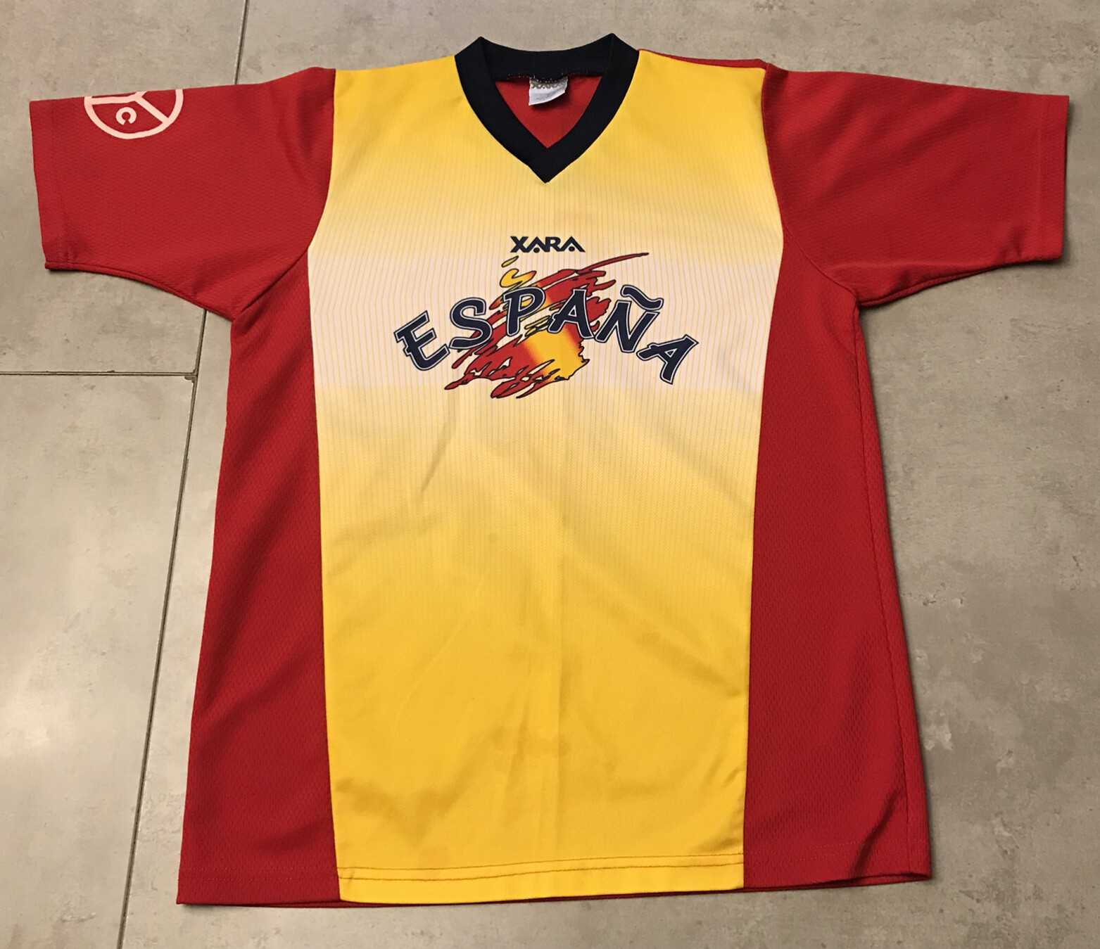 Xara SPAIN ESPANA National Soccer Jersey #1 Men's Size: S gallery