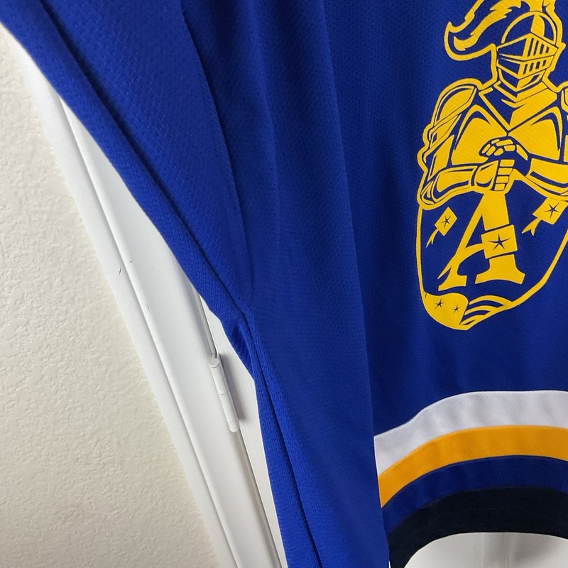 Kobe Sportswear Men’s Sterling High U-KNIGHTED IN '21 Goalie Cut Hockey Jersey L gallery