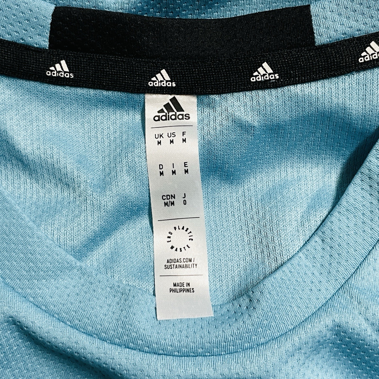 Adidas Mens Size Medium Aeroready Shirt Short Sleeve Regular Fit Workout Tee gallery