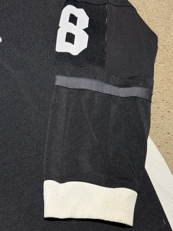 Vintage 1990s Tommy Hilfiger Athletics Embroidered Black Hockey Jersey Size XL gallery
