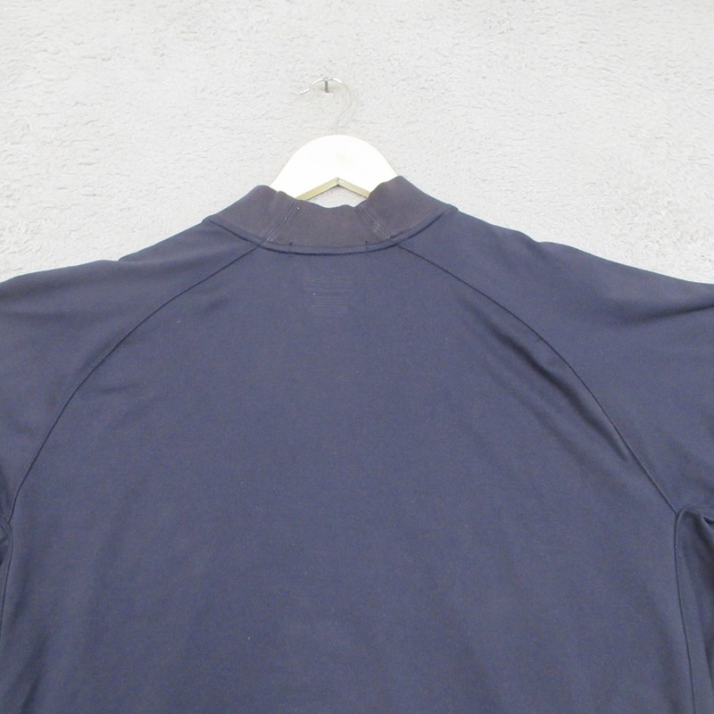 Zero Restriction T400 Mock Pullover Shirt Mens XL Blue Golf Stretch Performance gallery