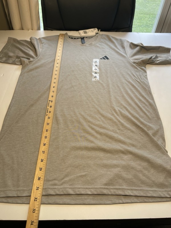 Adidas Men’s Training Essentials Fellready T-shirt Size Large-Tall Gray New gallery
