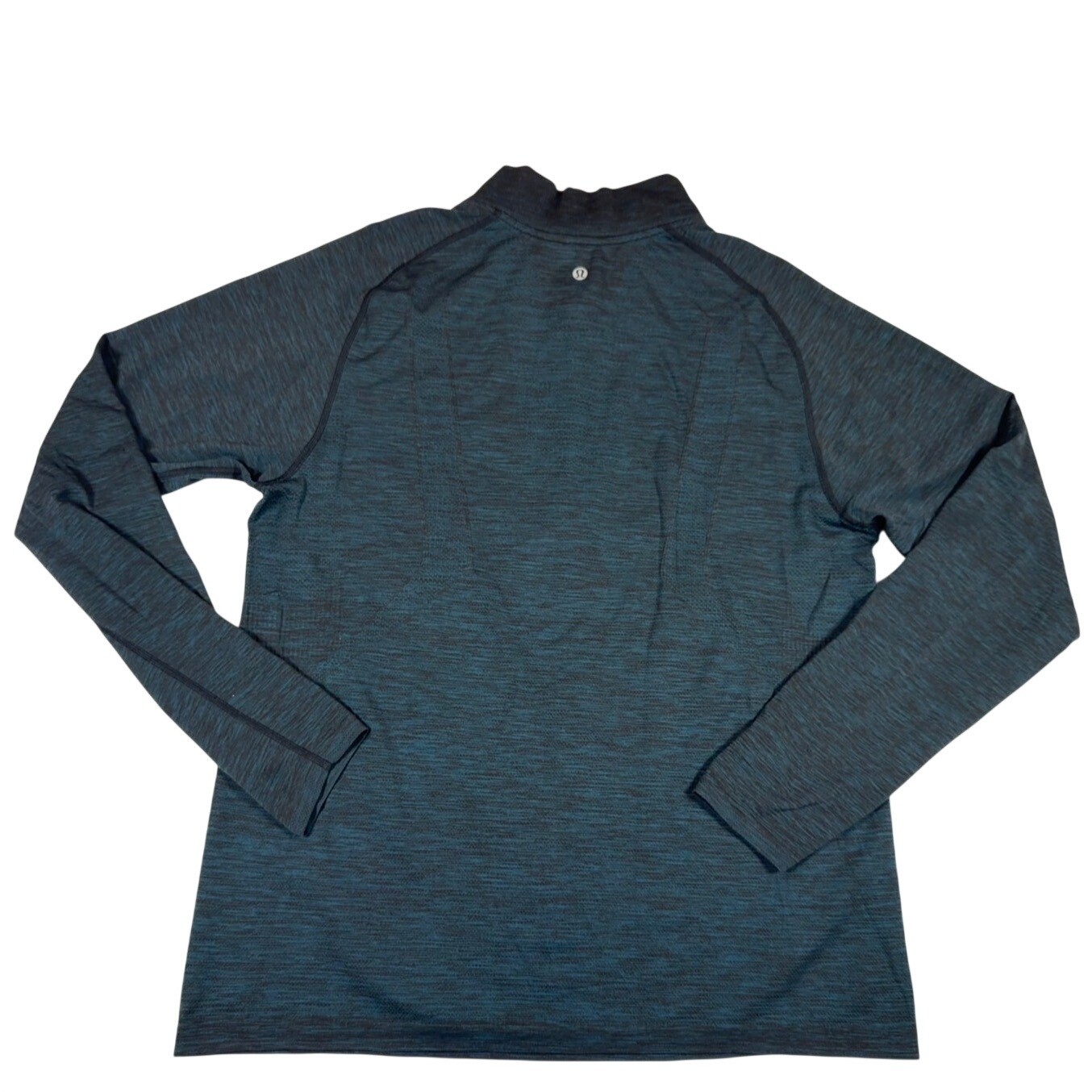 Lululemon Metal Vent Tech 1/2 Zip 2.0 Pullover Mens XL Teal Black Space Dye gallery