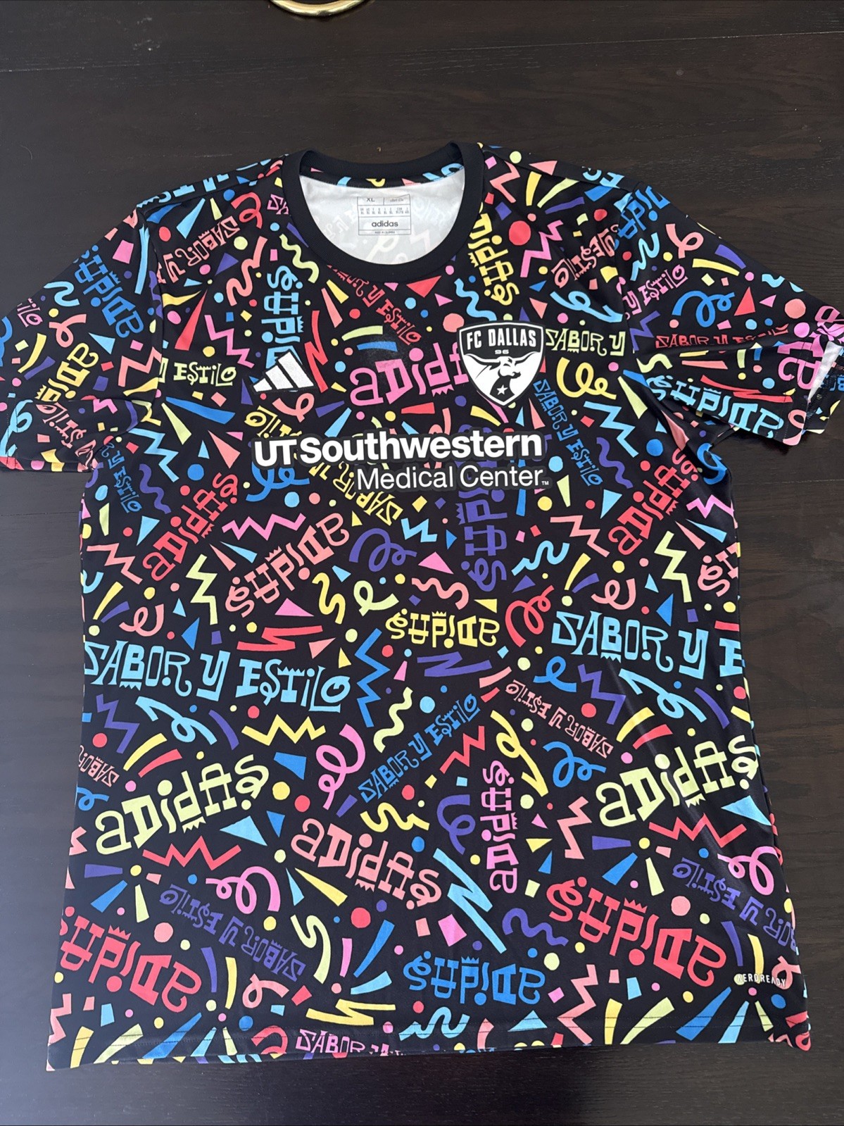 Adidas MLS Hispanic Heritage Game Jersey FC Dallas 2023 XL gallery