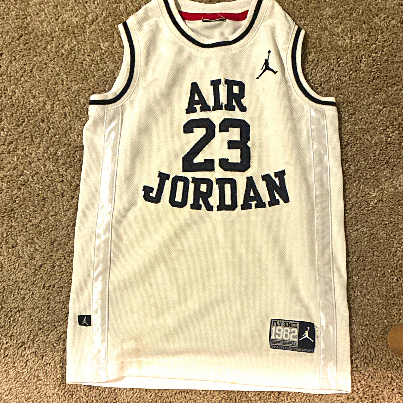 Jordan Air Jordan 23 Men's Breathable Mesh Basketball Jersey Tank Top L gallery