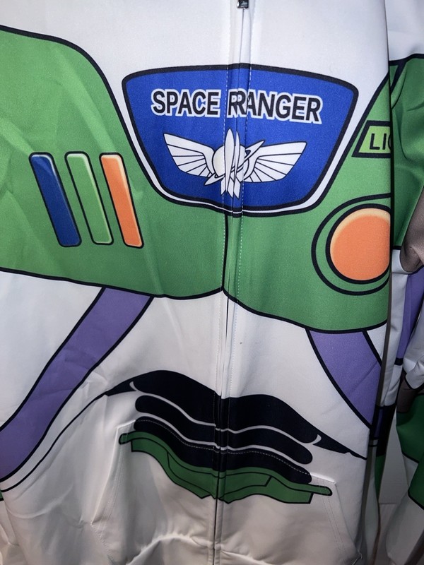 Anime Hoodie Adult Small Cartoon Cosplay Costume 3D Oversized Buzz Space ranger gallery