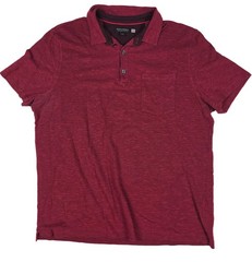 Banana Republic Maroon Performance Pique Pocket 1/4 Button Polo Men’s Size XL