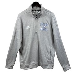 Adidas Pullover Men’s XL Gray Lady Devils Basketball Quarter Zip Athletic Jacket