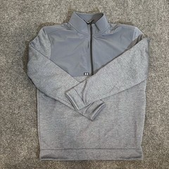 Under Armour UA Storm Men’s Gray 1/4 Zip Mock Neck Pullover M/Medium