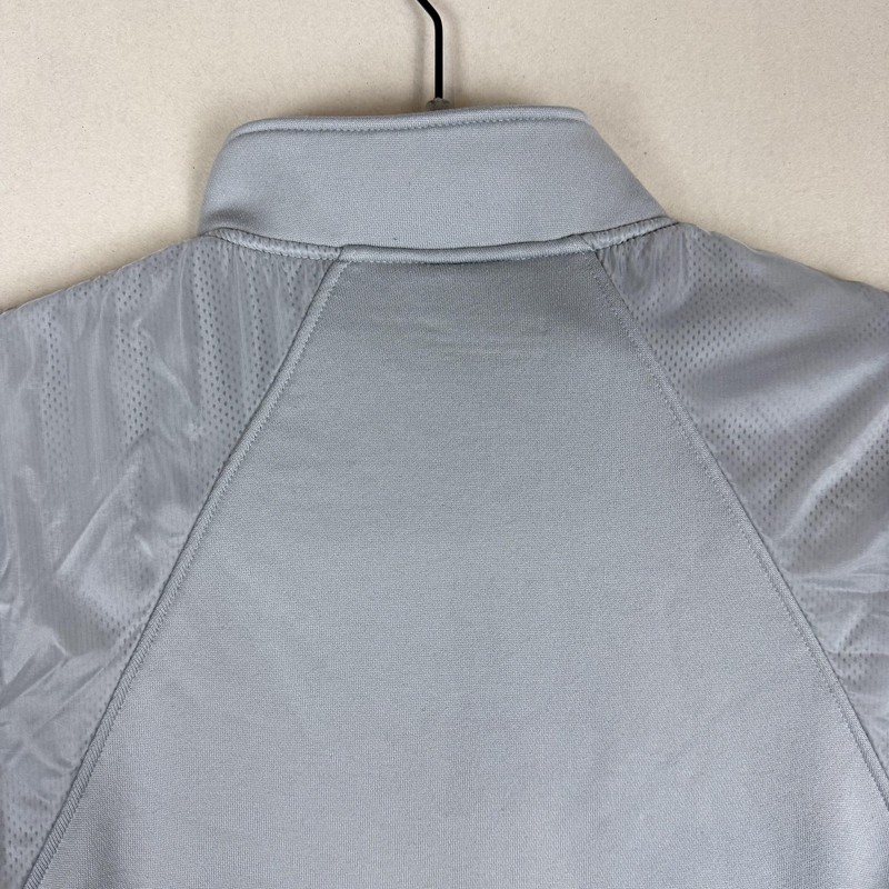 Under Armour Pullover Mens Medium Gray 1/4 Zip Mock Neck Athletic Training gallery