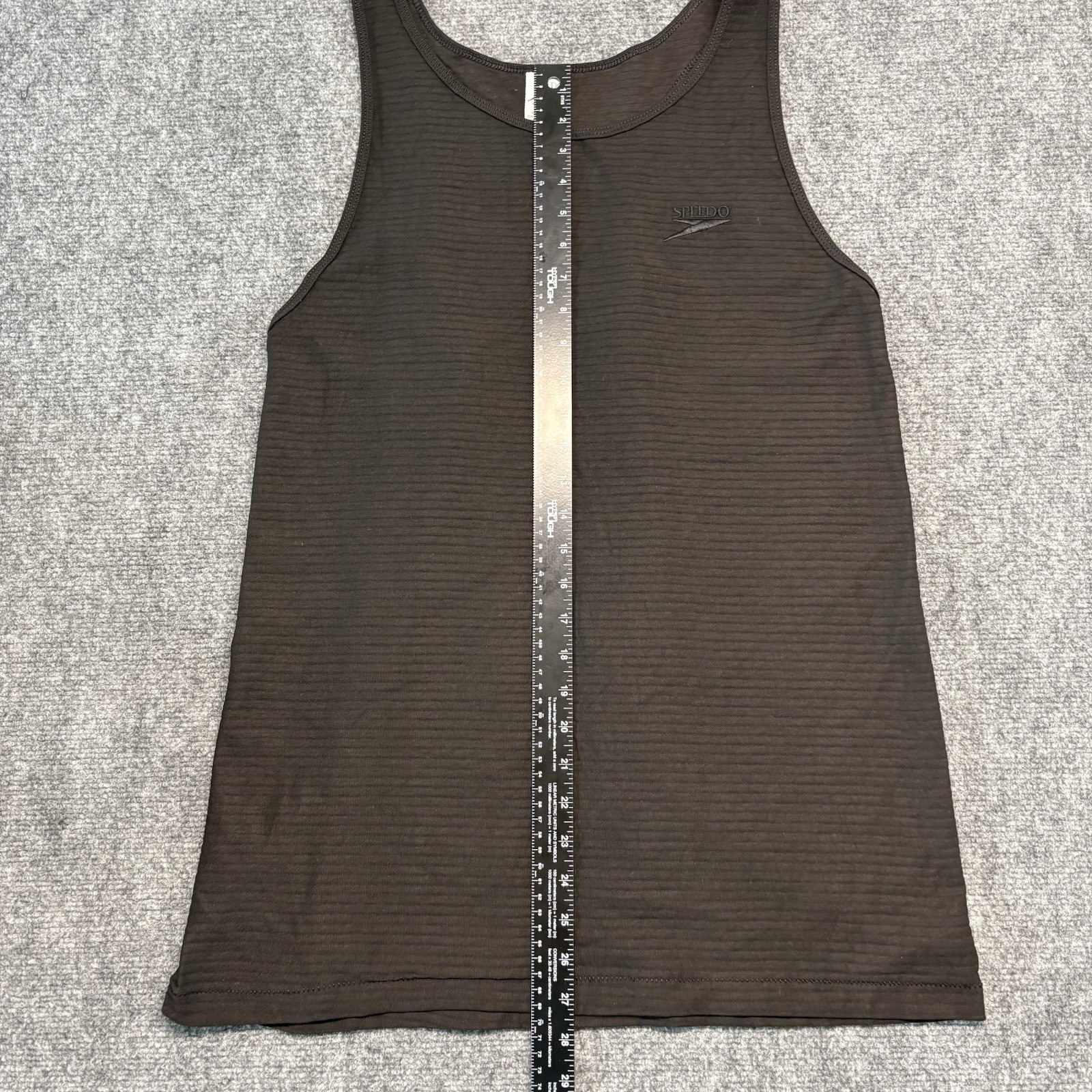 Men’s Large Speedo Black Tank Top Cover Up 0272 gallery