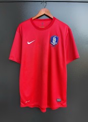 Nike South Korea 2012-2013 Mens Jersey Home Red Football National Team — Size L