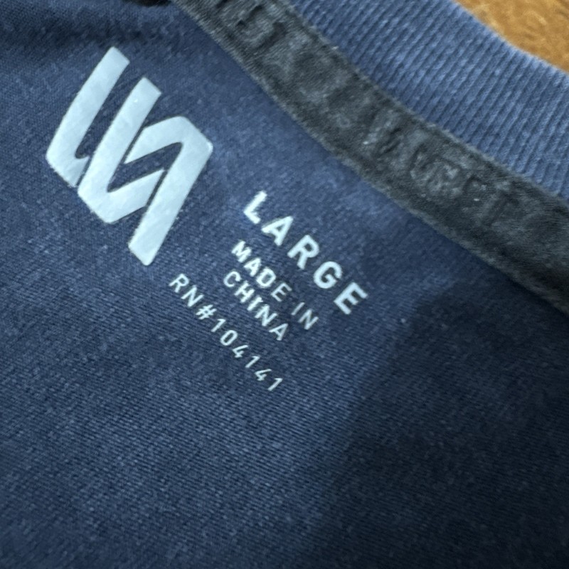 vrst t-shirt athletic Heathered Blue Men's Size Large gallery
