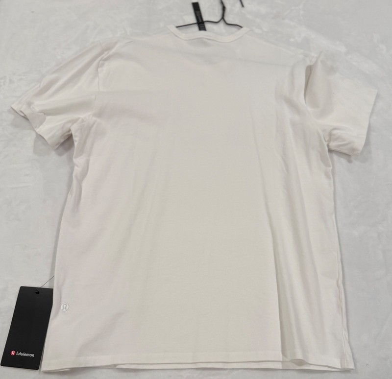 Lululemon Cotton Jersey T-Shirt White Size XXL gallery