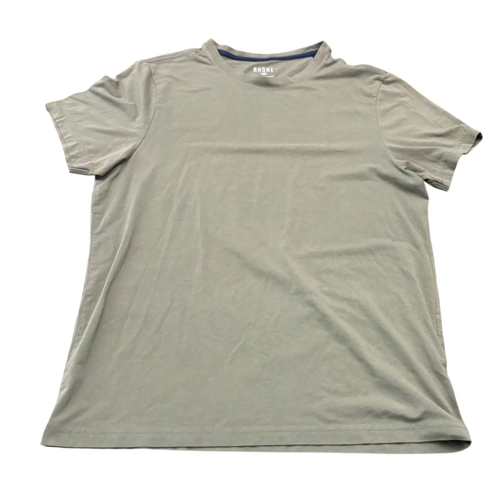Rhone Element Tee Mens Large Olive Green Pima Cotton Blend Short Sleeve T-Shirt gallery