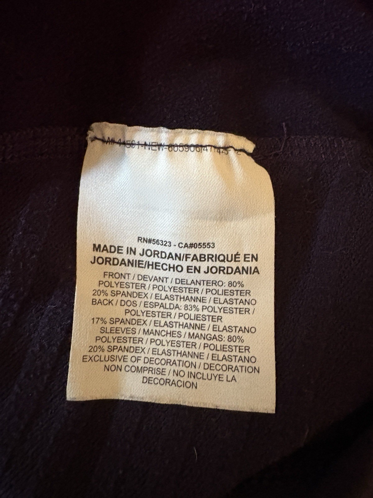 Nike Men’s XL Dri-Fit 1/4 Zip Pullover Long Sleeve Top Eggplant Plum gallery