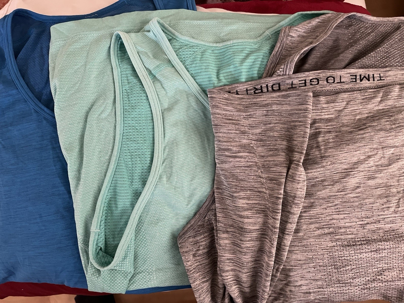 Lululemon Men’s Tank Tops (3) - Size Medium Lot Of 3 Free Shipping M Blue Grey gallery