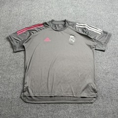 Adidas 2020-21 Real Madrid Training Jersey Gray/Pink L
