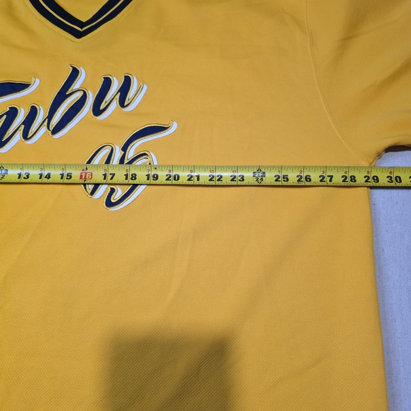 Vintage Fubu Jersey Yellow Mens Size XXXL #05 Street Wear 90s y2k Embroidered gallery