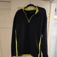 Nike Golf Men Therma-Fit Disney Cruise Line Quarter Zip Pullover L Black Gray